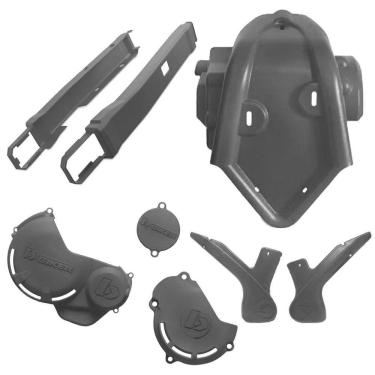 Imagem de Kit Protetores De Motor Quadro Tampas Motor Balança Biker Crf 230