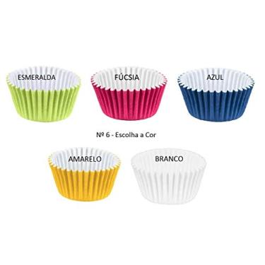 Imagem de 1000 Forminha De Papel Pequena Para Docinho N°6 (1pct)