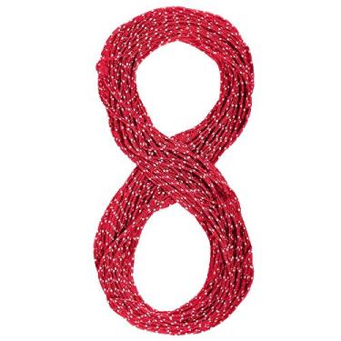 Imagem de Corda de nylon tipo guyline para acampamento ao ar livre, barraca reflexiva West Coast Paracord (vermelho)