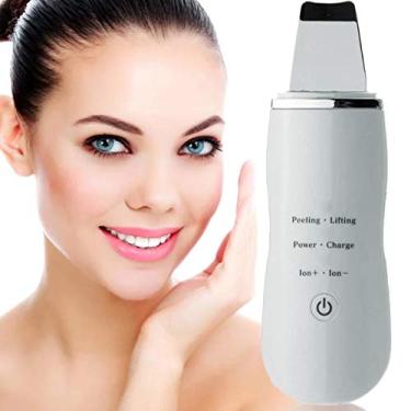 Imagem de Aparelho de peeling ultrassônico e ionização (2 em 1) portátil - super eficiente para uma limpeza profunda e renovação das células da pele