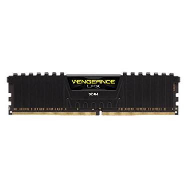 Imagem de Memória DDR4 16GB 2666Mhz Corsair Vengeance LPX Black