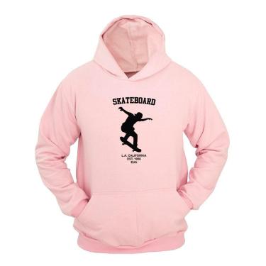Imagem de Moletom Masculino Canguru Flanelado Skate California Inverno