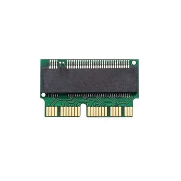 Imagem de Suckoo Para MacBook AIR Pro 2013 2014 2015 2016 2017 A1465 A1466 A1398 A1502 para NVME M-Key M.2 PCIE 4.0 3.0 SSD Disco Rígido 2230 2242 2260 2280 Placa de expansão adaptadora dourada Verde
