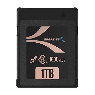 Imagem de SABRENT Cartão de memória Rocket CFX PRO 1TB CFexpress tipo B R1800MB/s W1700MB/s (CF-XXIT-1TB)