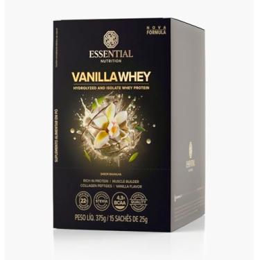 Imagem de Vanilla Whey 375g - Box com 15 Sachês - Essential Nutrition