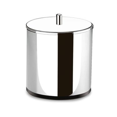 Imagem de Lixeira Inox Tampa 3,2litros Decorlinelixeiras ø 15,5x20cm