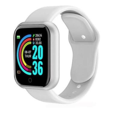 Imagem de Relógio Smartwhatch Digital D20 - 01Smart, Branco