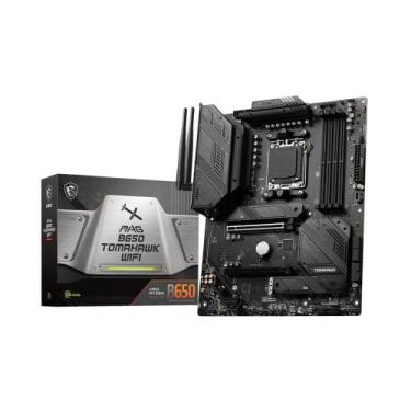 Imagem de Placa Mãe B650 MSI MAG Tomahawk Wi-Fi AMD AM5 ATX DDR5
