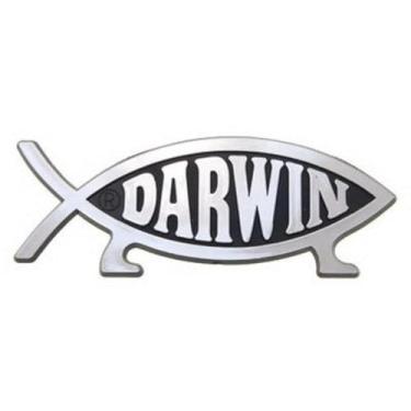 Imagem de Emblema de carro Darwin Fish.