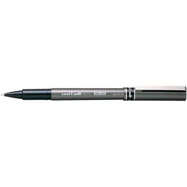 Imagem de Kit 6 Caneta Rollerball UB-155 Micro Deluxe PRETA 0.5mm Uni - Uni-Ball
