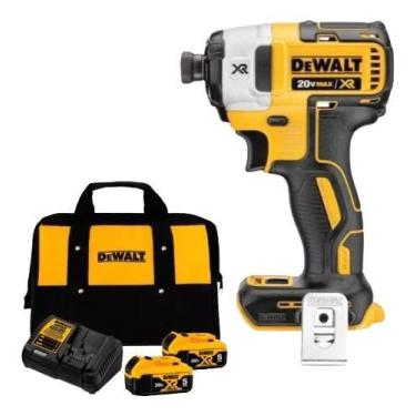 Imagem de Dewalt Dcf887 20v Parafusadeira Imp. 2 Baterias 5ah e Bolsa