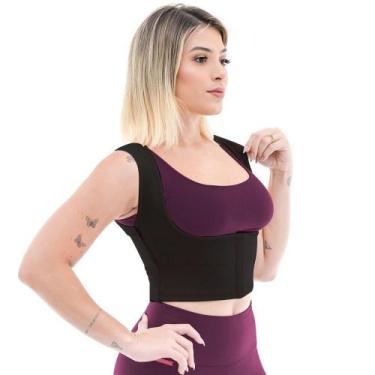 Imagem de Cinta Colete Feminino Regulável Postura Coluna Conforto - Polo Culture