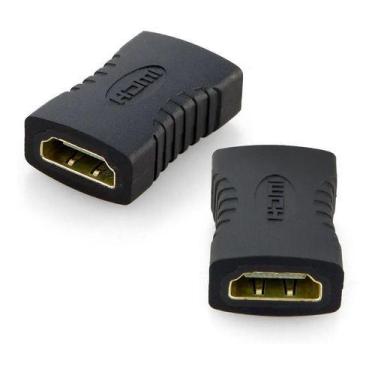 Imagem de Hdmi Femea X Femea Emenda Extensor Conector D Cabo - Lenox
