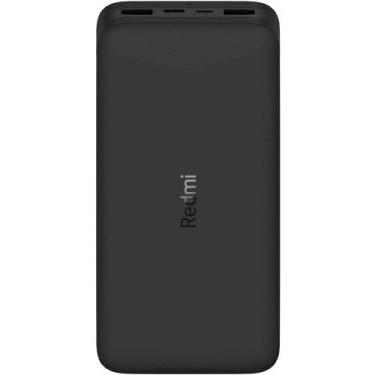 Imagem de Carregador Portatil Xiaomi Redmi 20.000 Mah 2 USB - Preto 26922 VXN430