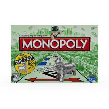 Imagem de Jogo de Tabuleiro Monopoly - Hasbro Gaming - Para 2 a 8 Jogadores - Com Dado de Velocidade - Importado