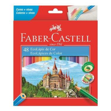 Imagem de Lápis de cor Faber Castell eco lápis com 48 cores