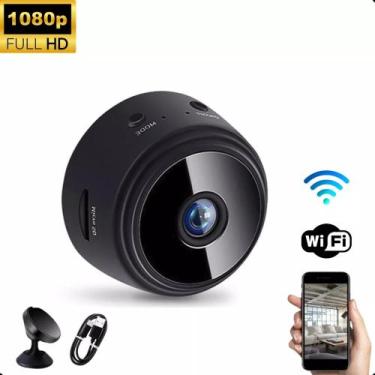 Imagem de Mini Câmera Ip A9 Visão Noturna Espiã Gravador Voz E Imagem - Camera E
