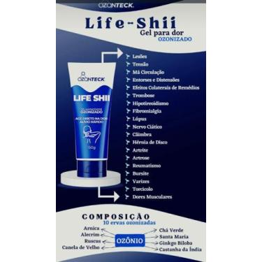 Imagem de Gel Massageador OZONIZADO Life Shii - Ozontech