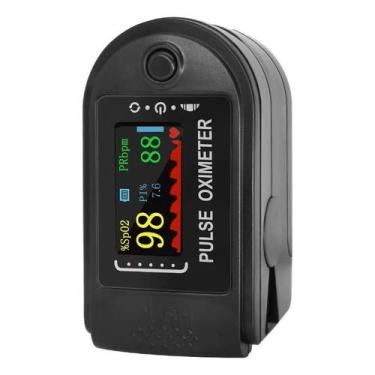 Imagem de Oxímetro Digital De Dedo Medidor De Saturação O2 E Batimentos Cardíaco