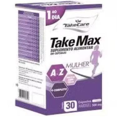 Imagem de Multivitamínico Feminino De A - Z 30caps Take Max - Take care