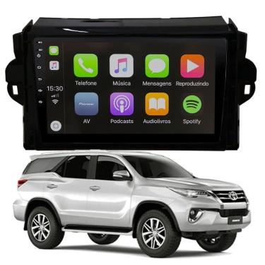 Imagem de Kit Multimídia SW4 2017 / 2024 Sem DVD Android 9 Pol 2/32Gb Carplay Gps - Vision 8990CP