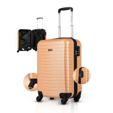 Imagem de Mala Bordo Premium Deluxe Padrão ANAC / Rodas 360, ABS Resistente, Cad