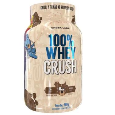 Imagem de Whey Protein Crush 100% Concentrado Under Labz Sem Glúten 900g, Chocob
