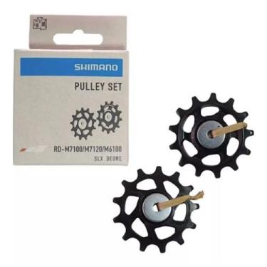 Imagem de Roldana Câmbio Traseiro Shimano Deore M6100 Slx M7100 12v, Preto