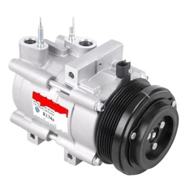 Imagem de Compressor de ar condicionado compatível com Crown Victoria Lincoln Town Car Mercury Marquis 8L2Z19703C 9L2419D629EA 6L2419D629GA 6L24-19D629-GA