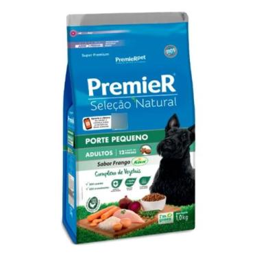 Imagem de Ração Premier Sel Natural Cães Adulto Peq Port Frango 1kg - PremieRpet