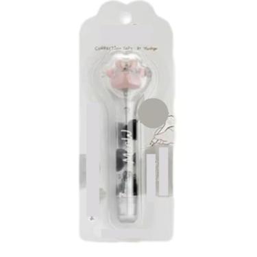 Imagem de Fita Corretiva 5mmx6m Estampa Patinha Fofa Importado Und - Corretivo em Fita Pata de Gato (Branco)