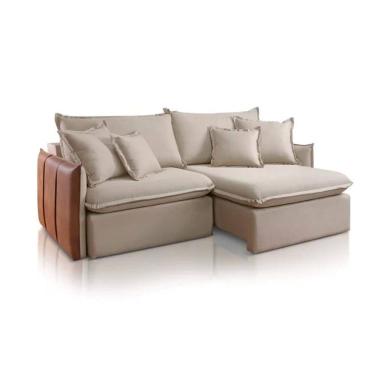 Imagem de Sofá Retrátil Madri Luxo Veludo 2m JC Estofados