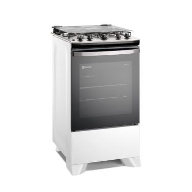 Imagem de Fogao 4 Bocas Electrolux C/Mesa Inox - Branco