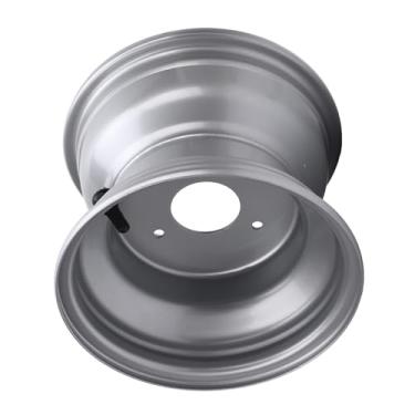 Imagem de 18X9.50-8 ATV Roda Rim Liga De Alumínio De Alta Resistência 8 Polegada Roda Rim Hub Para Go Karts Carts Prata (Três orifícios (espaçamento do orifício: 78 mm)
