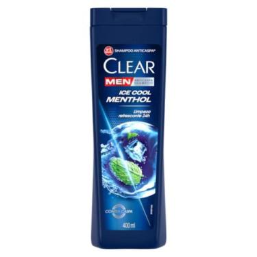 Imagem de Shampoo Ice Cool Mentol Clear 400ml, 400ml