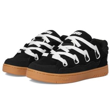 Imagem de Osiris Tênis de skate masculino D3 S, Preto/Branco/Goma, 42