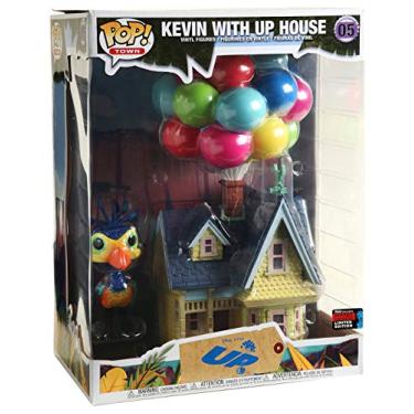Imagem de Funko Pop! Town Disney Pixar Up Altas Aventuras Kevin With Up House 05 New York Comic Con 2019 Exclusive