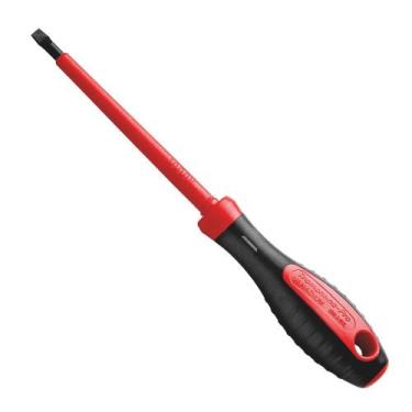 Imagem de Chave de Fenda Isolada IEC 60900 Ponta Chata 6x150 mm Tramontina PRO