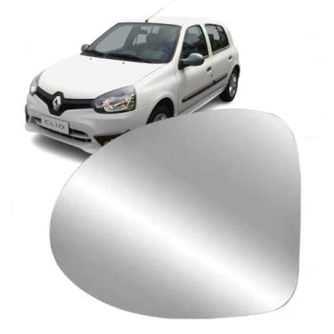 Imagem de Lente Espelho Retrovisor Renault Clio 2012/... - Blawer, Esquerdo - Mo