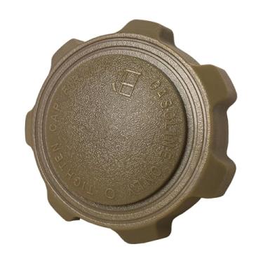 Imagem de Vanlison Tampa do tanque de combustível, peças de tampa de combustível compatíveis com carros de clube DS 1984-Up EZGO TXT 1994-Up Carrinhos de golfe a gás café