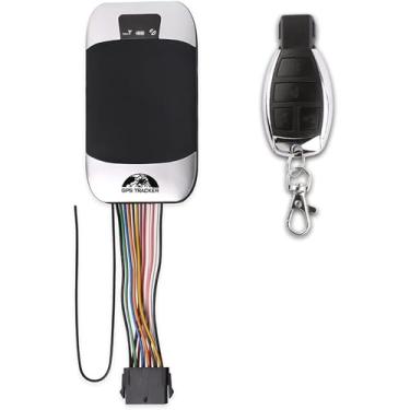 Imagem de Riloer Rastreador Gps Para Veículos Sem Assinatura, Dispositivo De Rastreamento Antirroubo Gsm Sms Gprs Carros E Motocicletas, Sistema Localizador Tk303G Com Corte Remoto, Suporte Óleo Sensor Combus