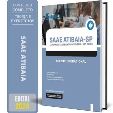 Imagem de Apostila Saae Atibaia 2024 - Agente Operacional - Apostilas Opção