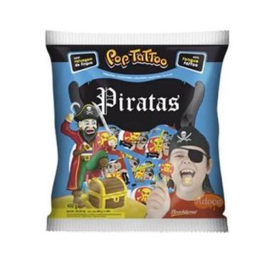 Imagem de Pirulito pop tattoo 400g/50un boavistense