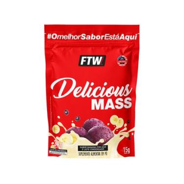 Imagem de Hipercalórico FTW Delicious Mass em Pó 3kg Banana com Açaí e Leite Con