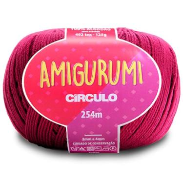 Imagem de Linha Amigurumi da Círculo - Vinho