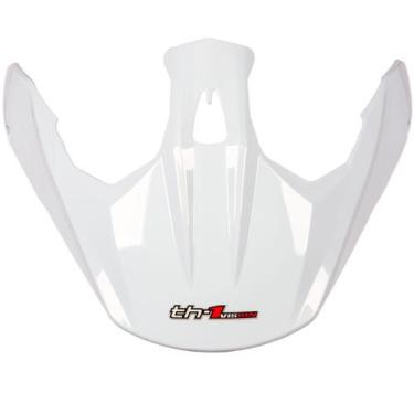 Imagem de Pala Para Capacete Pro Tork Th1 Vision Solid, BRANCO, Único