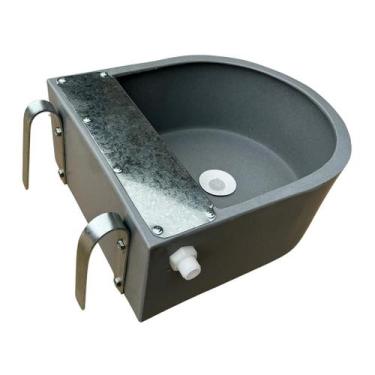 Imagem de Bebedouro com boia cavalos cocho bezerro agua caes 10 litros - Nosso Q