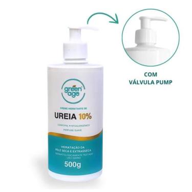 Imagem de Creme De Ureia 10% Ultra Hidratação Pele Seca e Extrasseca 500g Pump -
