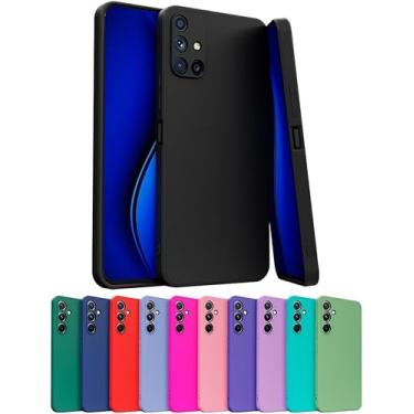 Imagem de Capa Capinha Case Compatível Samsung Galaxy A51 Silicone Aveludada Com Proteção De Câmera (MARROM)