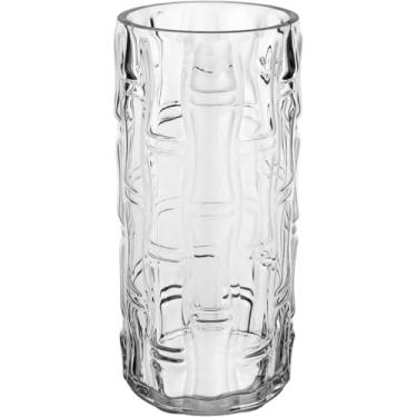 Imagem de VASO CILINDRO DECORATIVO HOME&CO VIDRO 30X13X13CM TRANSPARENTE